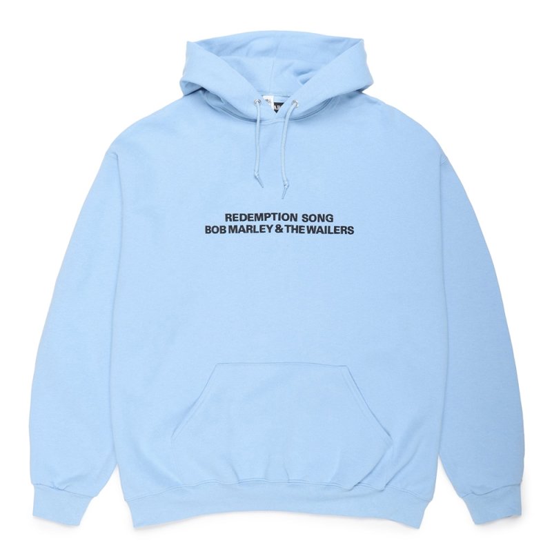 画像1: WACKO MARIA/BOB MARLEY / HOODED SWEAT SHIRT（BLUE）［プルオーバーパーカー-24秋冬］