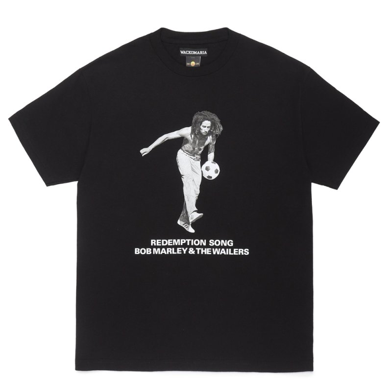 画像1: WACKO MARIA/BOB MARLEY / T-SHIRT（BLACK）［プリントT-24秋冬］