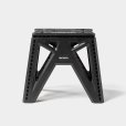 画像4: 【30%OFF】TIGHTBOOTH/LABEL LOGO FOLDING STOOL（Black）［フォールディングスツール-24夏］