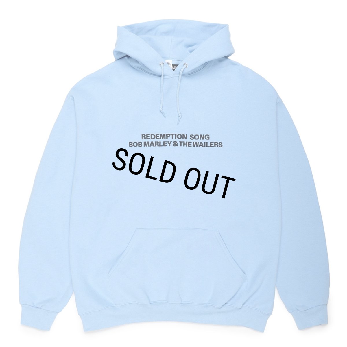 画像2: WACKO MARIA/BOB MARLEY / HOODED SWEAT SHIRT（BLUE）［プルオーバーパーカー-24秋冬］ (2)
