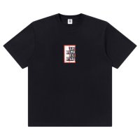BlackEyePatch/ADDRESS LABEL TEE（BLACK）