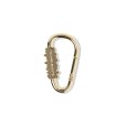 画像2: BlackEyePatch/HANDLE WITH CARE CARE CARABINER（GOLD） (2)