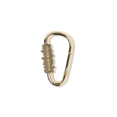 画像2: BlackEyePatch/HANDLE WITH CARE CARE CARABINER（GOLD） (2)