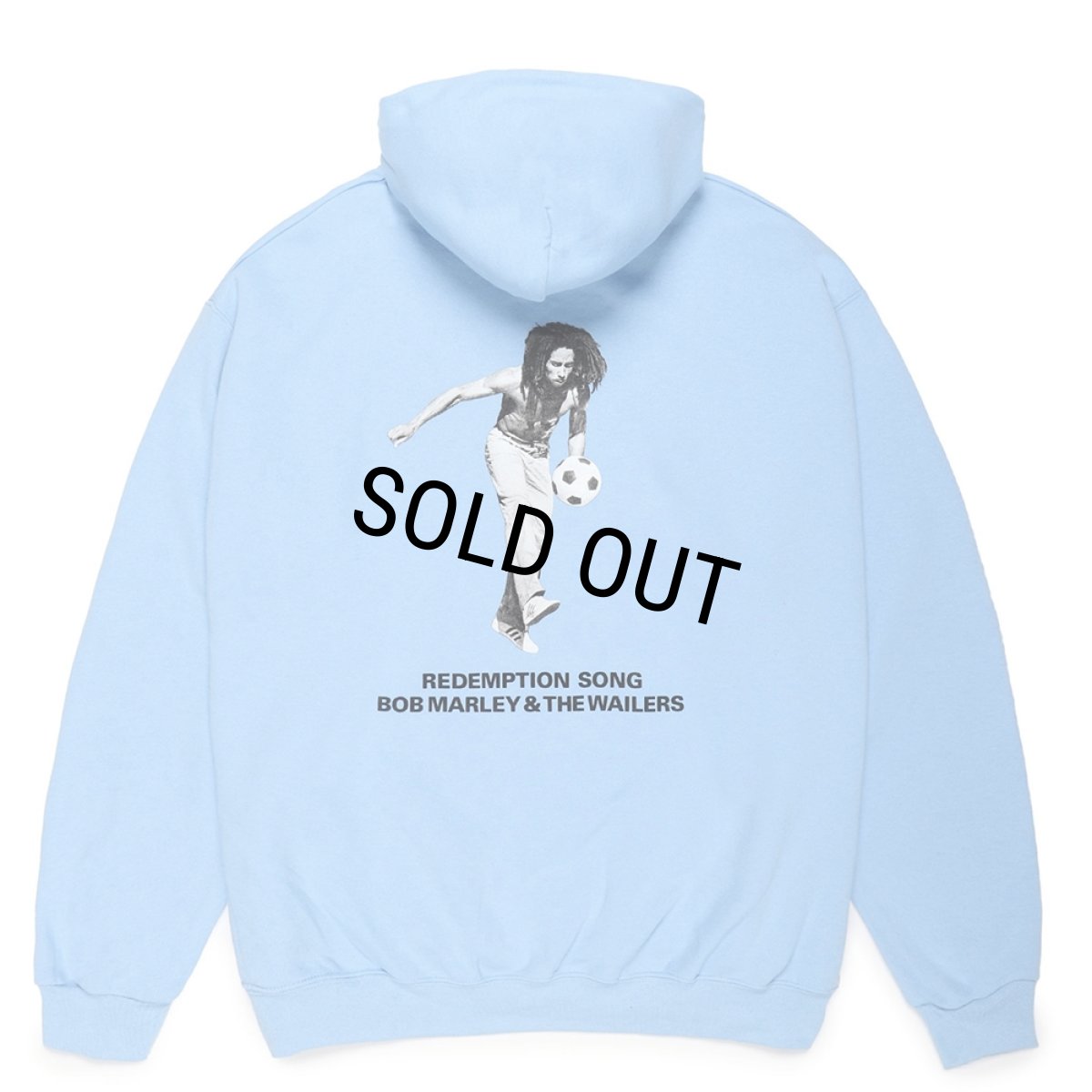 画像1: WACKO MARIA/BOB MARLEY / HOODED SWEAT SHIRT（BLUE）［プルオーバーパーカー-24秋冬］ (1)