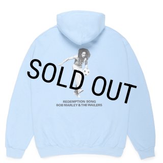WACKO MARIA/BOB MARLEY / HOODED SWEAT SHIRT（BLUE）［プルオーバー