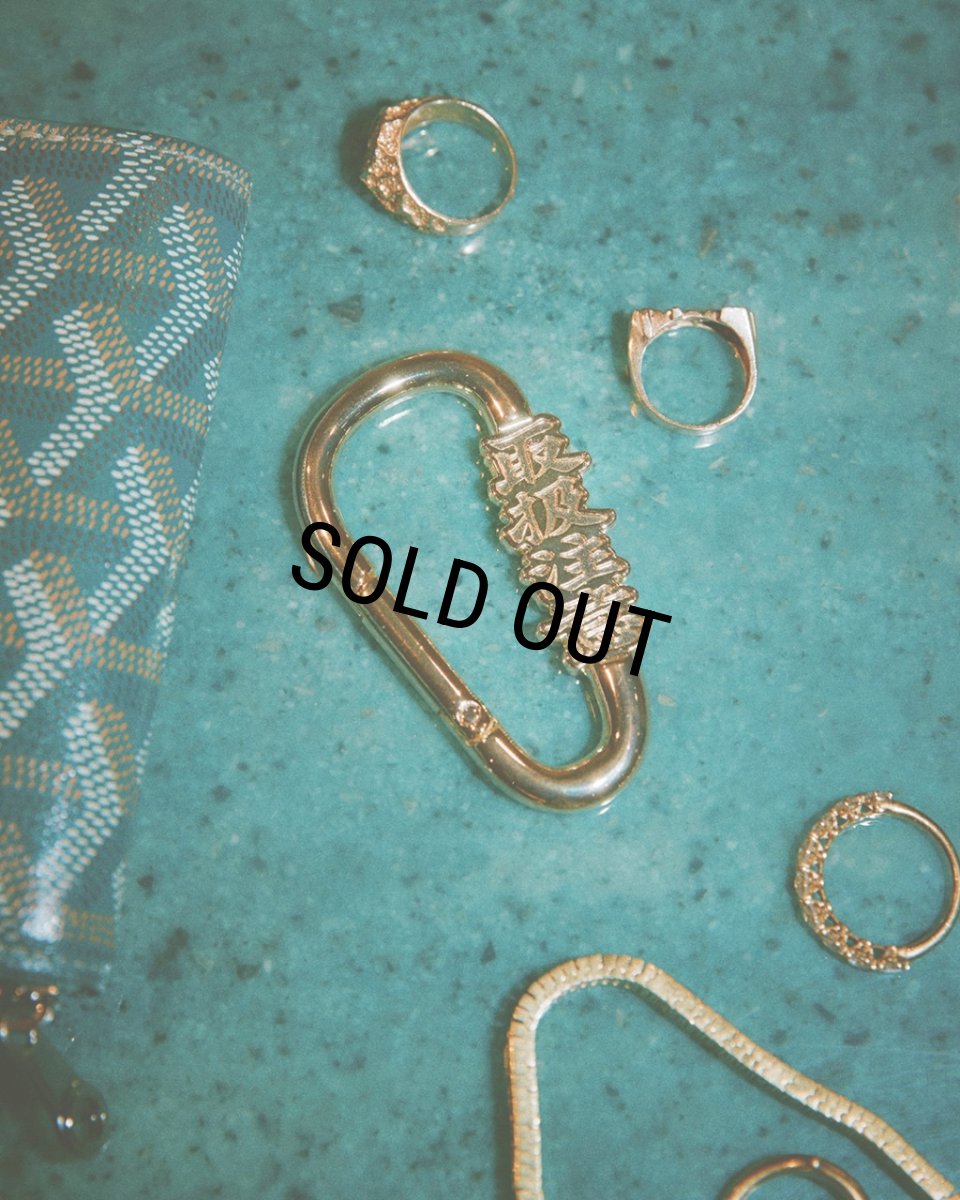 画像3: BlackEyePatch/HANDLE WITH CARE CARE CARABINER（GOLD） (3)