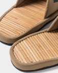画像8: 【30%OFF】TIGHTBOOTH/BIG LABEL ROOM SANDAL（Khaki）［ルームサンダル-24夏］