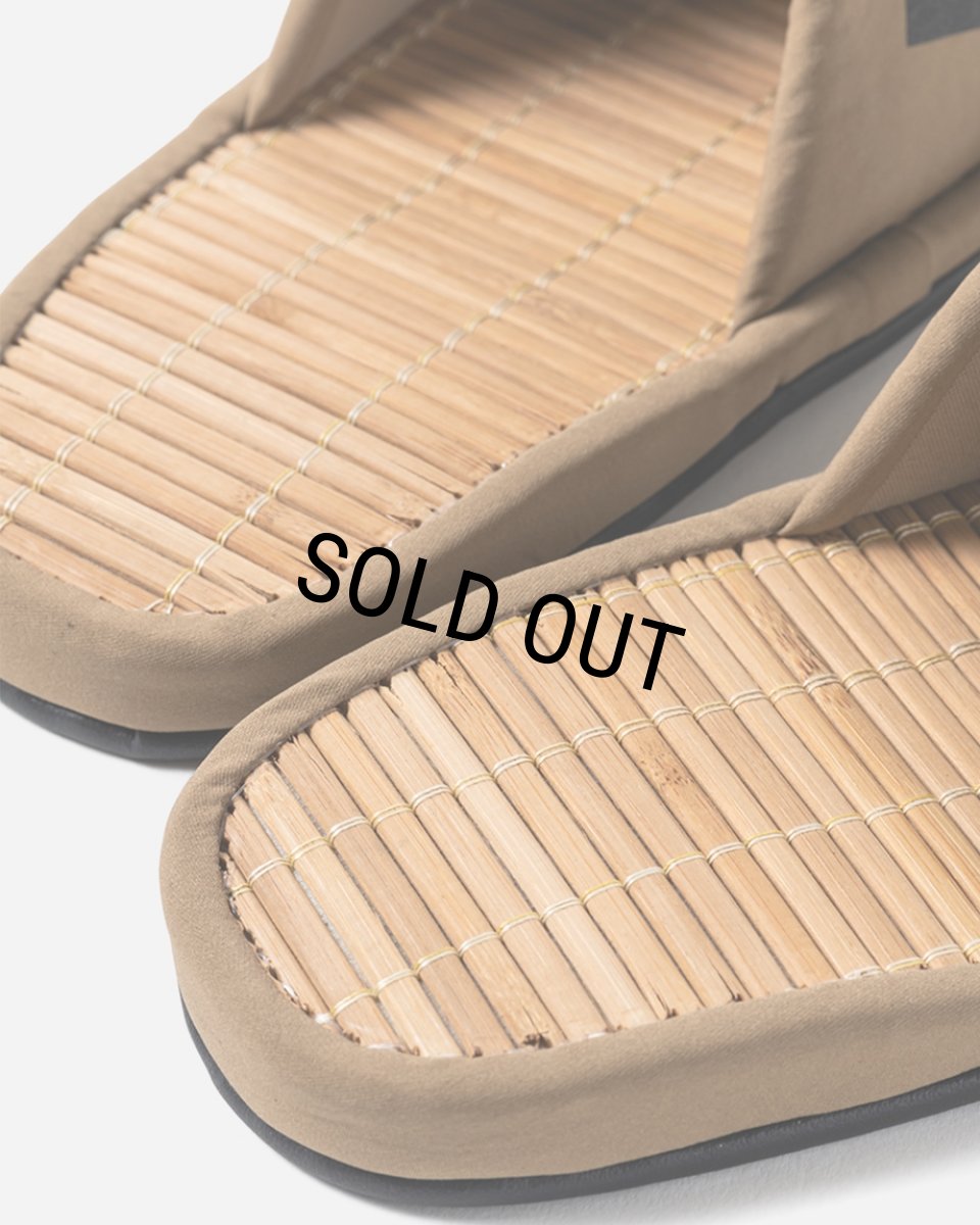 画像8: 【30%OFF】TIGHTBOOTH/BIG LABEL ROOM SANDAL（Khaki）［ルームサンダル-24夏］ (8)