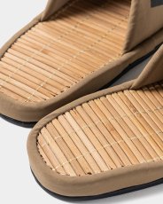 画像8: 【30%OFF】TIGHTBOOTH/BIG LABEL ROOM SANDAL（Khaki）［ルームサンダル-24夏］ (8)