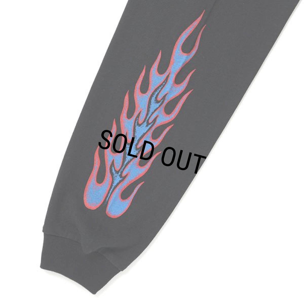 画像3: CHALLENGER/LOGO L/S TEE（×HOSOI）（BLACK）［プリント長袖T-24秋冬］ (3)