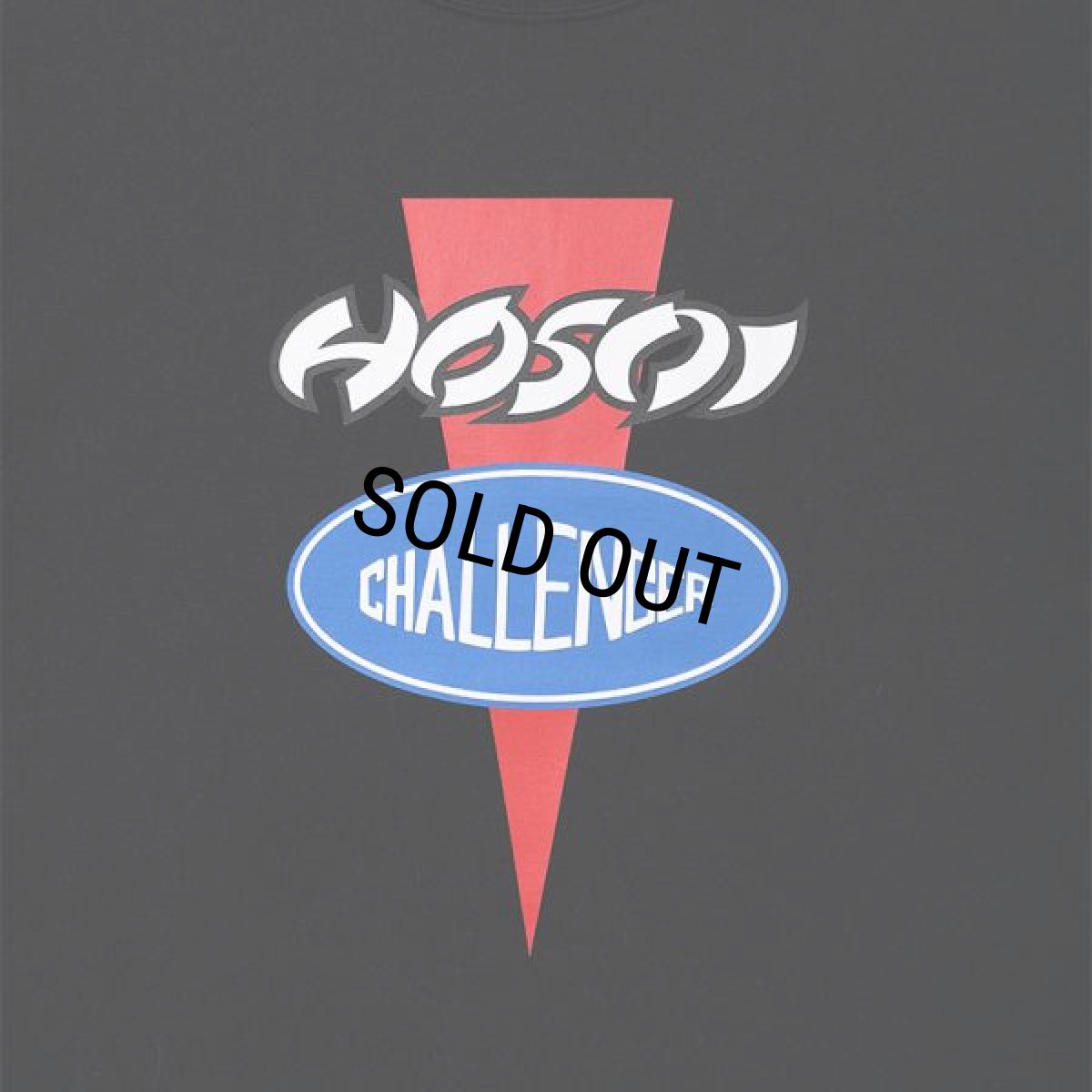 画像3: CHALLENGER/FRONT LOGO TEE（×HOSOI）（BLACK）［プリントT-24秋冬］ (3)