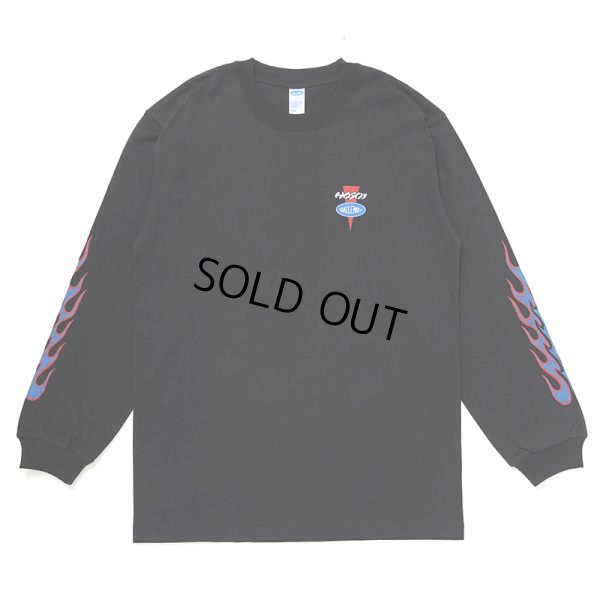 画像2: CHALLENGER/LOGO L/S TEE（×HOSOI）（BLACK）［プリント長袖T-24秋冬］
