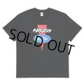 CHALLENGER/FRONT LOGO TEE（×HOSOI）（BLACK）［プリントT-24秋冬］