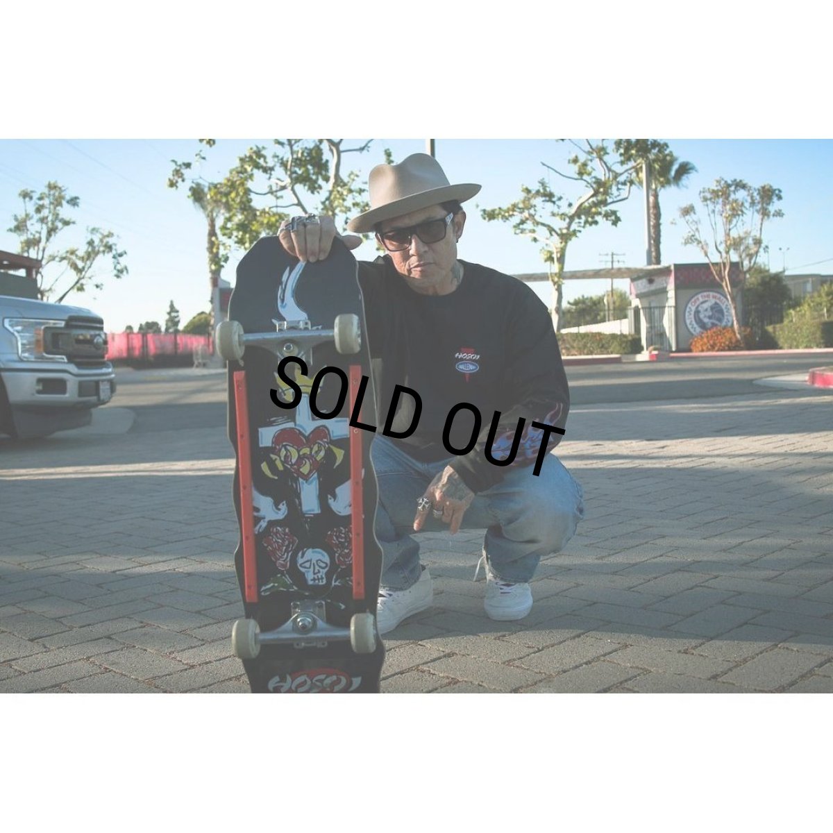 画像7: CHALLENGER/LOGO L/S TEE（×HOSOI）（BLACK）［プリント長袖T-24秋冬］ (7)