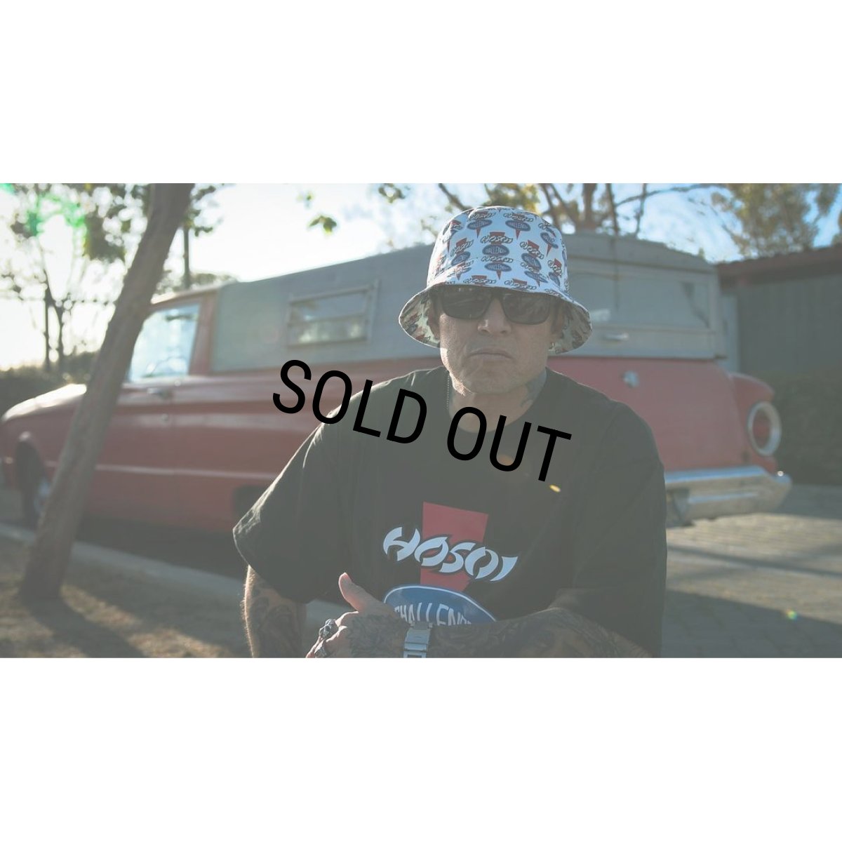 画像4: CHALLENGER/FRONT LOGO TEE（×HOSOI）（BLACK）［プリントT-24秋冬］ (4)