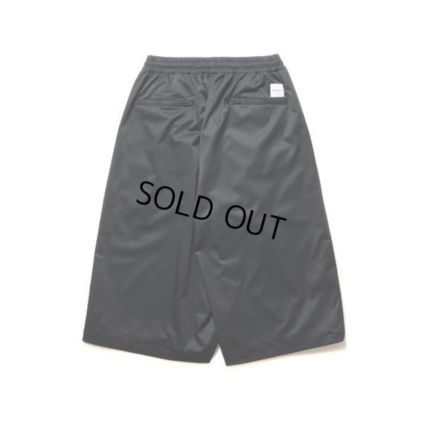画像2: COOTIE PRODUCTIONS/Polyester Twill 2 Tuck Track Shorts（Black）［2タックトラックショーツ-24秋冬］