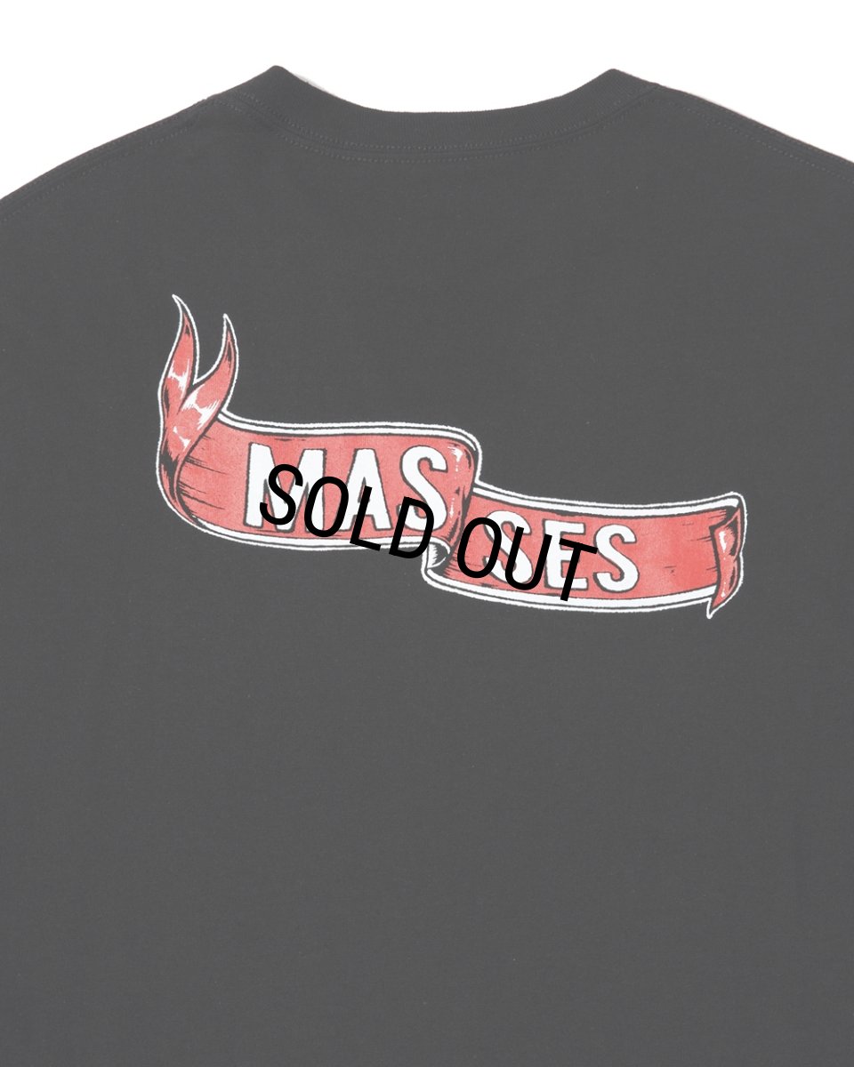 画像4: PORKCHOP/FLYING WEEL P（×MASSES）（BLACK）［プリントT-24秋冬］ (4)