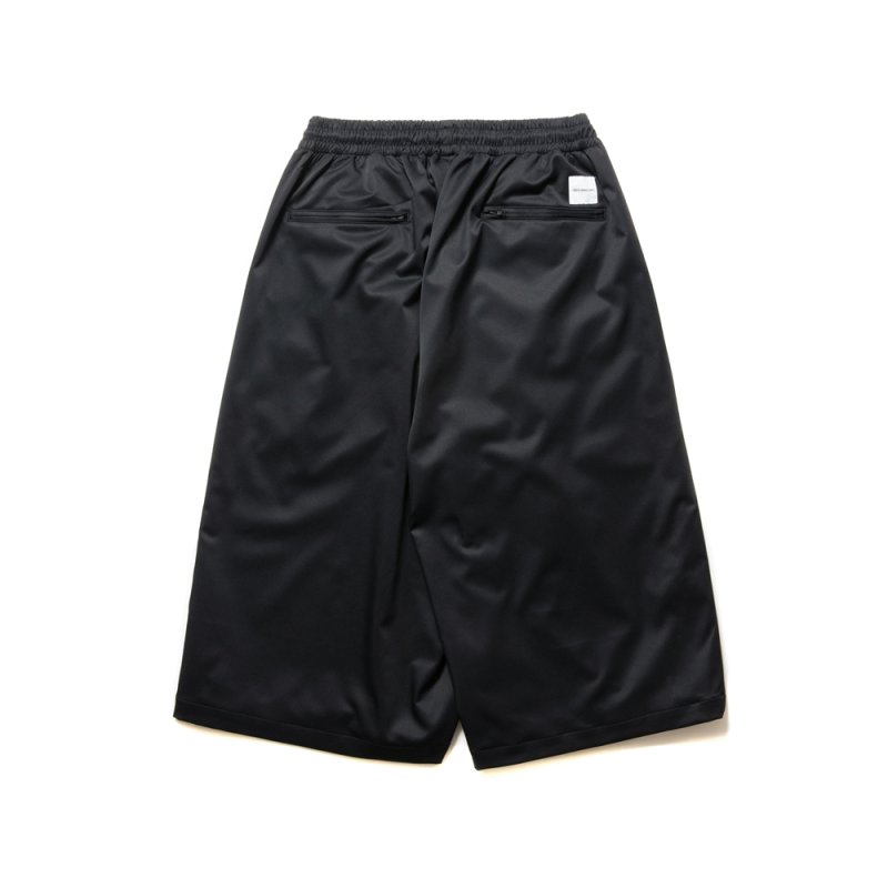 画像2: COOTIE PRODUCTIONS/Polyester Twill 2 Tuck Track Shorts（Black）［2タックトラックショーツ-24秋冬］