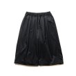 COOTIE PRODUCTIONS/Polyester Twill 2 Tuck Track Shorts（Black）［2