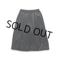 COOTIE PRODUCTIONS/Polyester Twill 2 Tuck Track Shorts（Black）［2タックトラックショーツ-24秋冬］