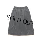 COOTIE PRODUCTIONS/Polyester Twill 2 Tuck Track Shorts（Black）［2タックトラックショーツ-24秋冬］