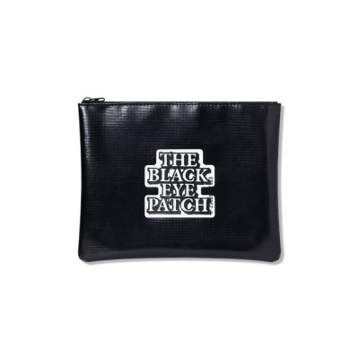 画像1: BlackEyePatch/OG LABEL ZIP POUCH（BLACK）