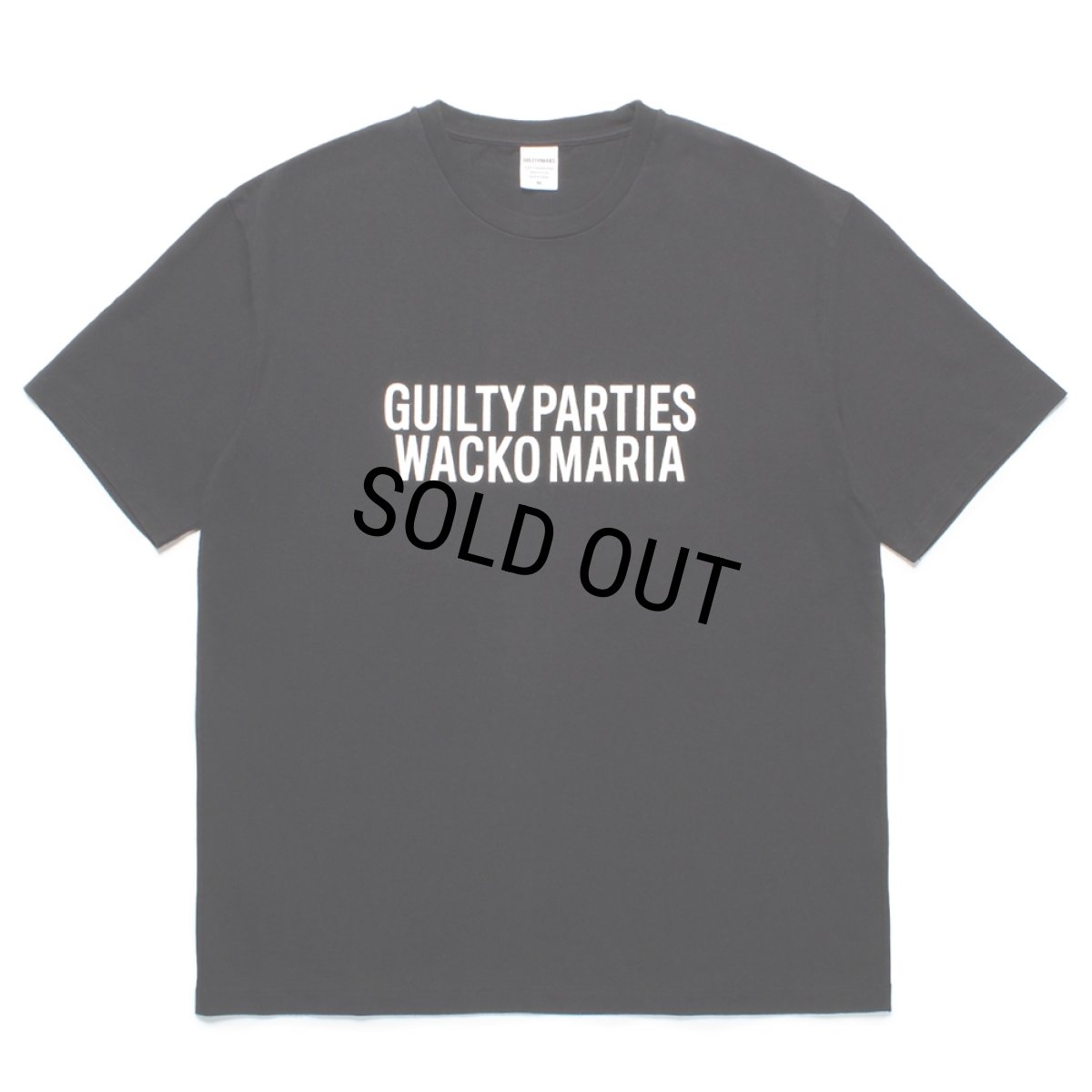 画像1: WACKO MARIA/WASHED HEAVY WEIGHT T-SHIRT（BLACK）［プリントT-24秋冬］ (1)