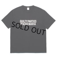 WACKO MARIA/WASHED HEAVY WEIGHT T-SHIRT（BLACK）［プリントT-24秋冬］