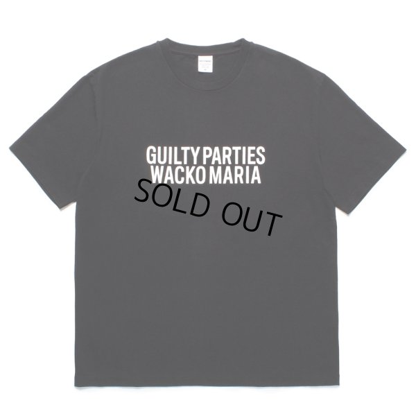 画像1: WACKO MARIA/WASHED HEAVY WEIGHT T-SHIRT（BLACK）［プリントT-24秋冬］