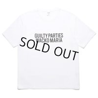 WACKO MARIA/WASHED HEAVY WEIGHT T-SHIRT（WHITE）［プリントT-24秋冬］