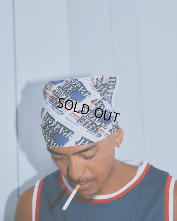 画像2: BlackEyePatch/PRIORITY LABEL PATTERNED BANDANA（MULTI）