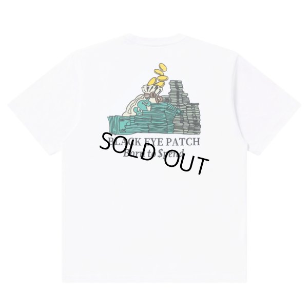 画像2: BlackEyePatch/BORN TO SPEND POCKET TEE（WHITE）