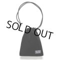 WACKO MARIA/VELVET DRAWSTRING BAG（BLACK）［ドローストリングバッグ-24秋冬］