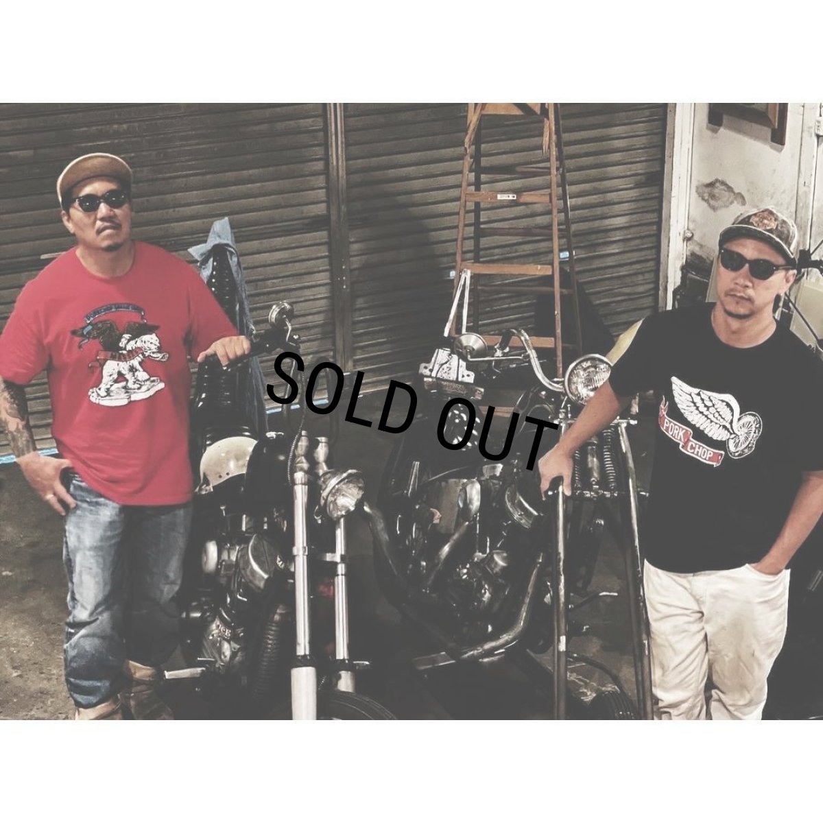 画像6: PORKCHOP/POLAR BEAR P（×MASSES）（BLACK）［プリントT-24秋冬］ (6)