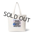 BlackEyePatch/PRIORITY LABEL BIG TOTE（NATURAL）