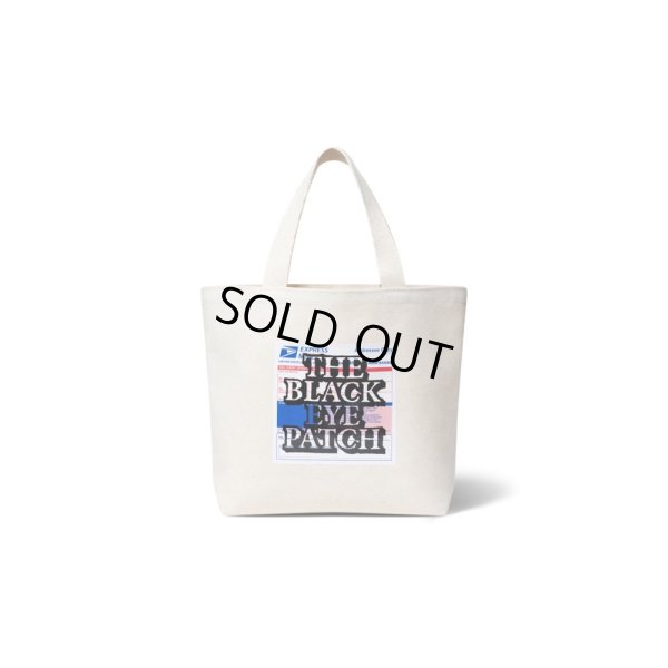 画像1: BlackEyePatch/PRIORITY LABEL MEDIUM TOTE（NATURAL）