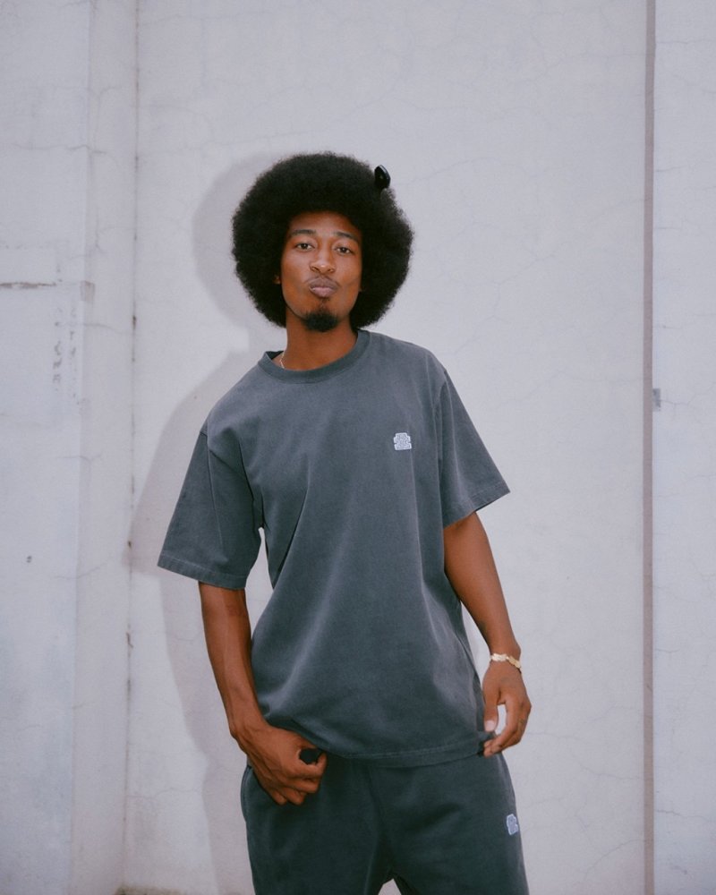 画像3: BlackEyePatch/SMALL OG PIGMENT DYED TEE(BLACK)