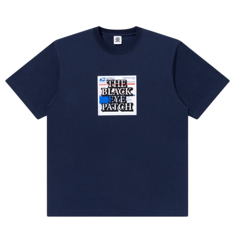 画像1: BlackEyePatch/PRIORITY LABEL TEE(NAVY)