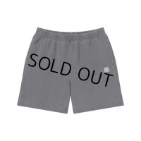 BlackEyePatch/SMALL OG PIGMENT DYED SWEAT SHORTS（BLACK）