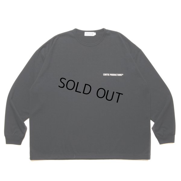 画像2: COOTIE PRODUCTIONS/Dry Tech Jersey Oversized L/S Tee（Black）［ドライテックオーバーサイズ長袖T-24秋冬］
