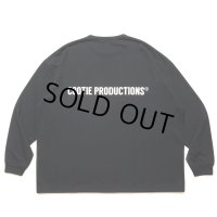 COOTIE PRODUCTIONS/Dry Tech Jersey Oversized L/S Tee（Black）［ドライテックオーバーサイズ長袖T-24秋冬］