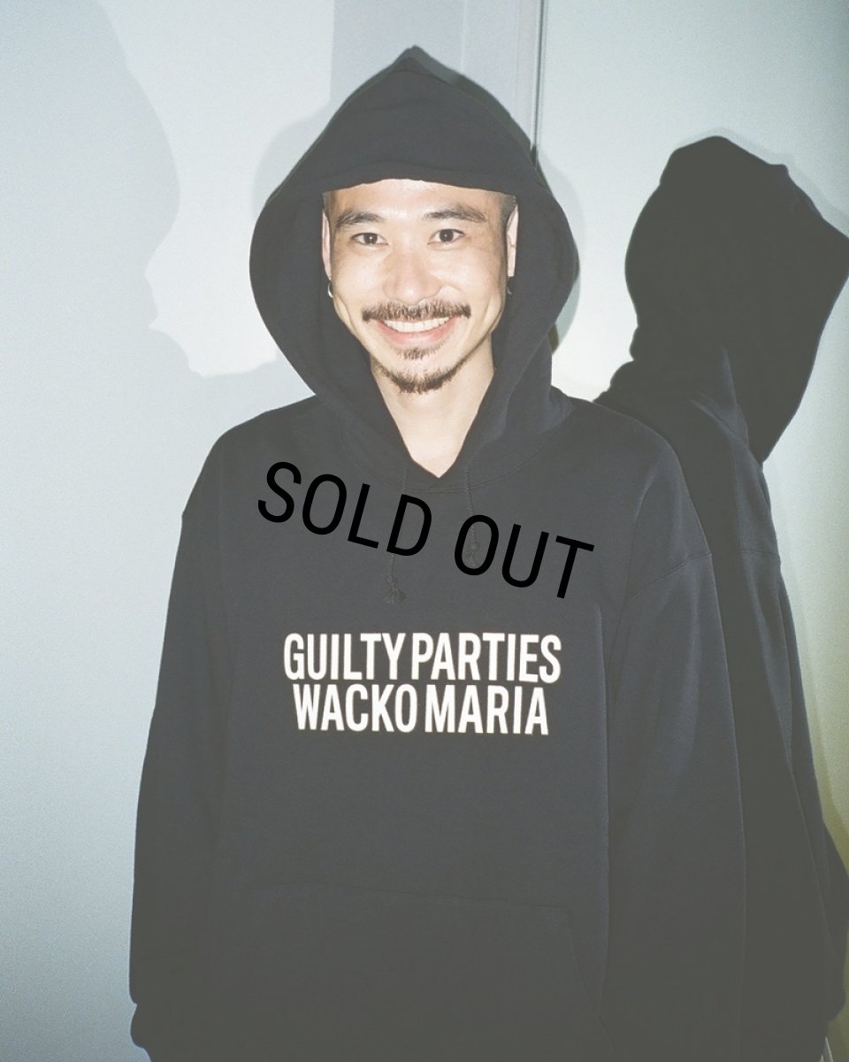 画像2: WACKO MARIA/MIDDLE WEIGHT PULL OVER HOODED SWEAT SHIRT（GRAY）［プルオーバーパーカー-24秋冬］ (2)
