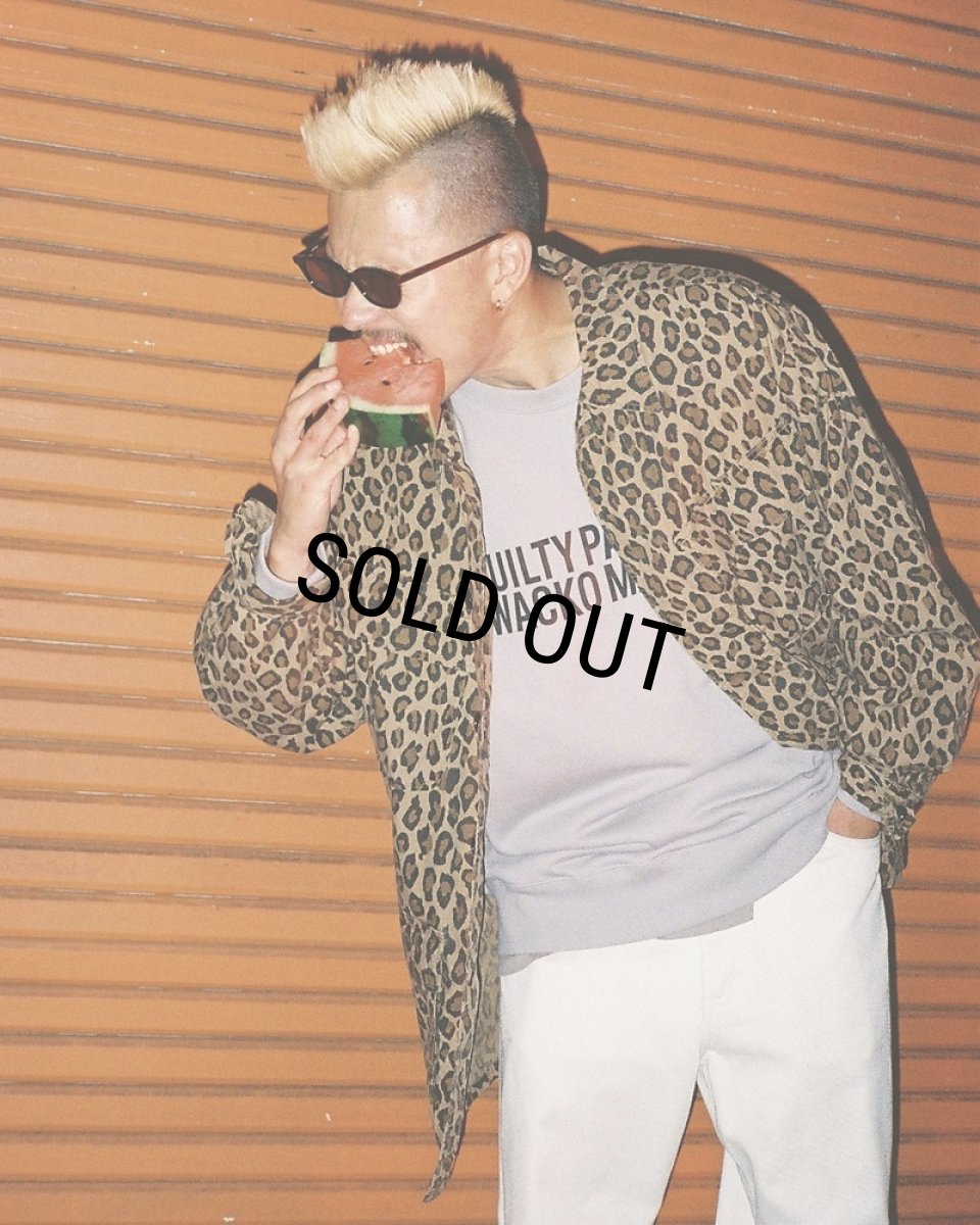 画像2: WACKO MARIA/MIDDLE WEIGHT CREW NECK SWEAT SHIRT（GRAY）［クルーネックスウェット-24秋冬］ (2)