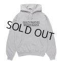 WACKO MARIA/MIDDLE WEIGHT PULL OVER HOODED SWEAT SHIRT（GRAY）［プルオーバーパーカー-24秋冬］