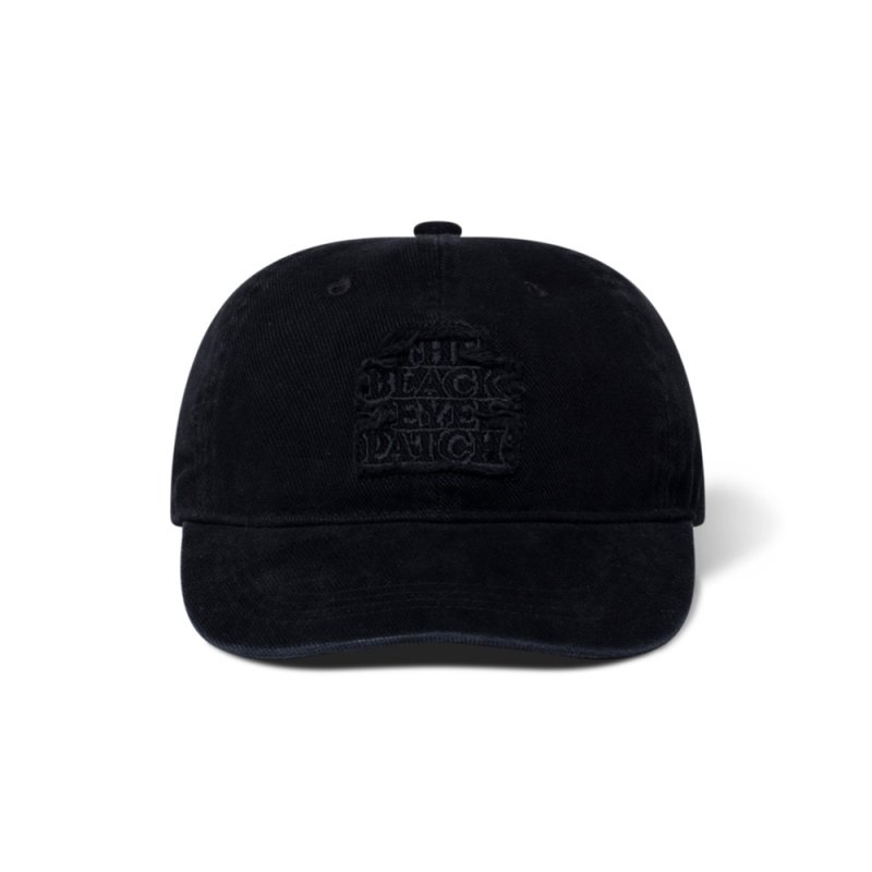 画像1: BlackEyePatch/RAW OG LABEL WASHED CAP（BLACK）