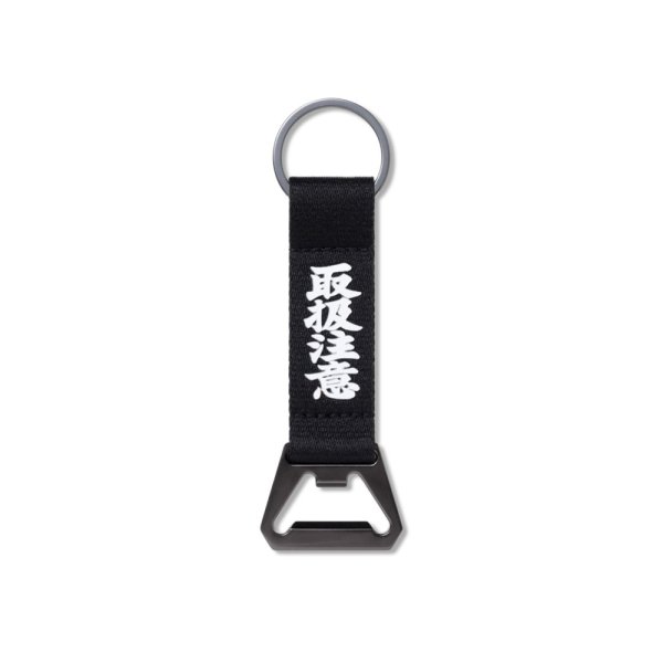 画像1: BlackEyePatch/HWC BOTTLE OPENER WEBBING KEYCHAIN（BLACK）