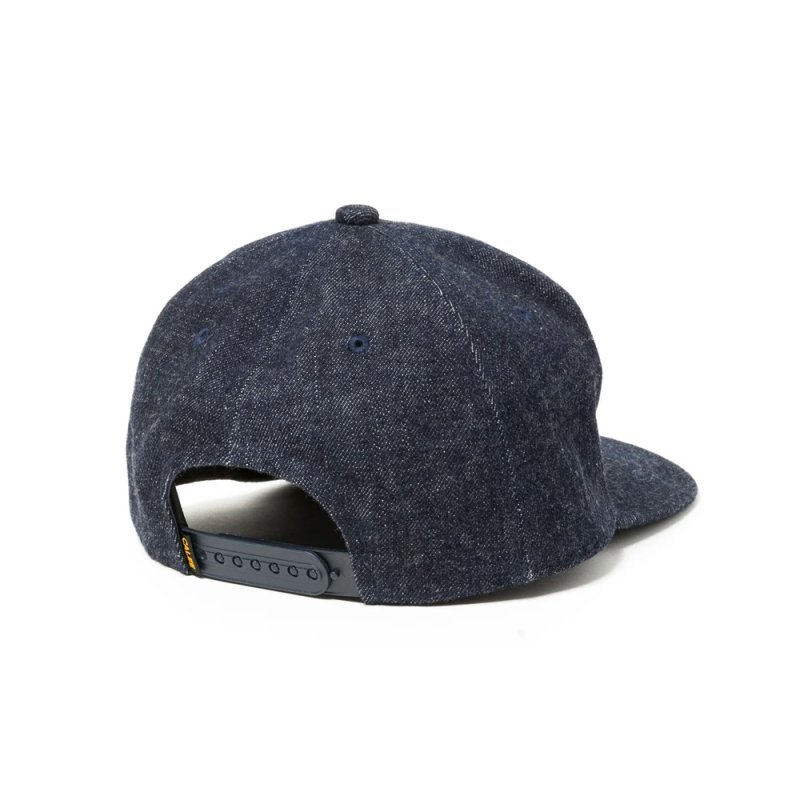 画像2: CALEE/"S.V.D.S.H" DENIM CAP（INDIGO BLUE）［デニムキャップ-24秋冬］