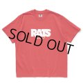 RATS/BOX LOGO WAY OF LIFE TEE（RED）［プリントT-24秋冬］