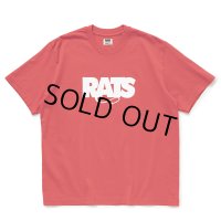 RATS/BOX LOGO WAY OF LIFE TEE（RED）［プリントT-24秋冬］