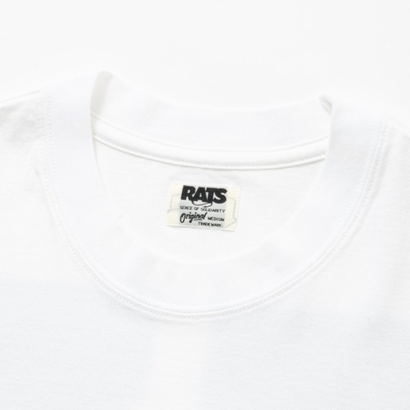 画像3: RATS/BOX LOGO WAY OF LIFE TEE（WHITE）［プリントT-24秋冬］